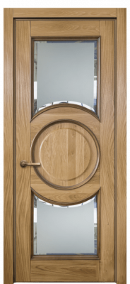 Массив дуба, Натуральный дуб, Сатинат белое, Фацет