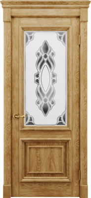 Solid classic, Массив дуба, Натуральный дуб, Сатинат белое с гравировкой